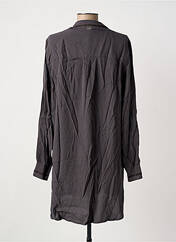 Robe courte gris SANDWICH pour femme seconde vue