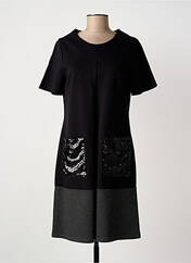 Robe courte noir NINATI pour femme seconde vue