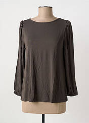 T-shirt gris INDI & COLD pour femme seconde vue