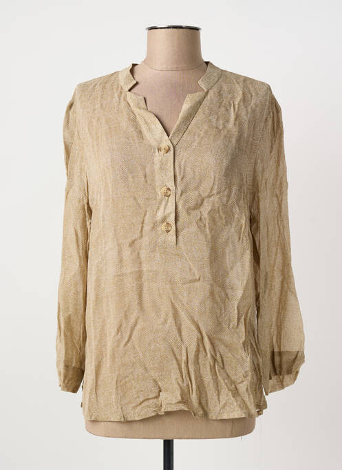 Blouse beige SANDWICH pour femme