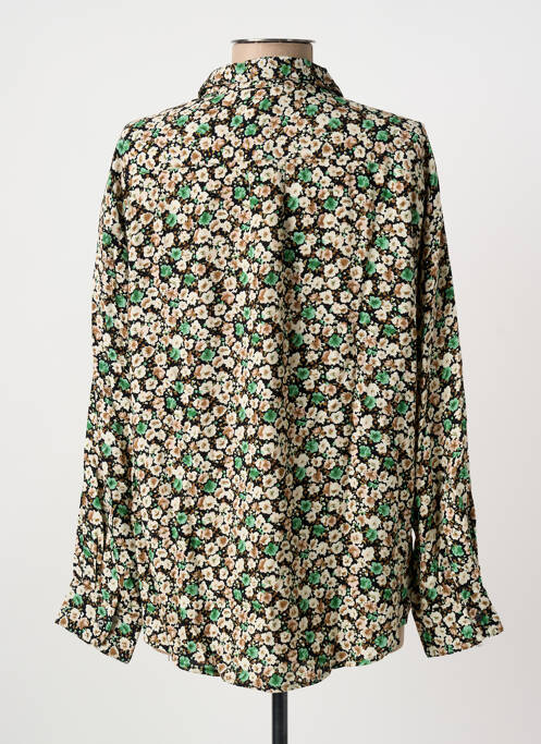 Chemisier imprimé fleurs manches longues vert HARRIS WILSON femme