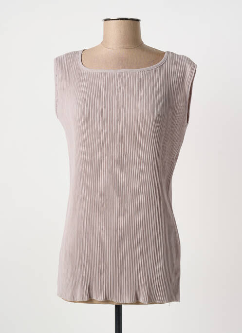 Top gris MARIA BELLENTANI pour femme