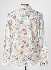 Chemise manches longues blanc LA CIBLE ROUGE homme seconde vue