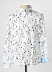 Chemise manches longues blanc LA CIBLE ROUGE homme seconde vue