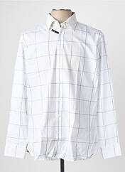 Chemise manches longues blanc SEIDEN STICKER homme seconde vue