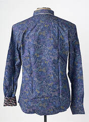 Chemise manches longues bleu LA CIBLE ROUGE homme seconde vue