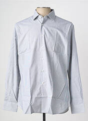 Chemise manches longues gris SEIDEN STICKER homme seconde vue
