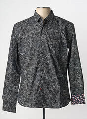 Chemise manches longues noir LA CIBLE ROUGE homme seconde vue