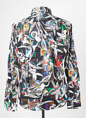 Chemise manches longues noir LA CIBLE ROUGE homme seconde vue