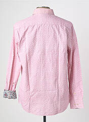 Chemise manches longues rose CALAMAR homme seconde vue