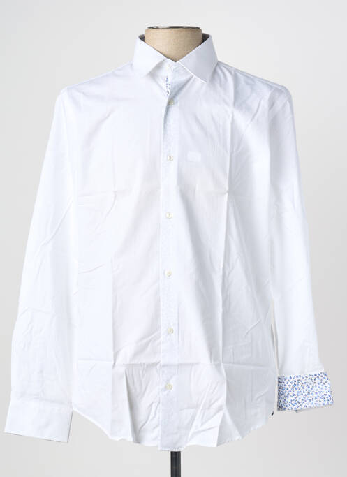 Chemise manches longues blanc WESLEY homme