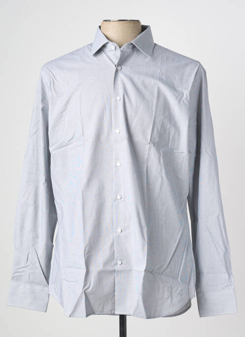 Chemise manches longues gris SEIDEN STICKER homme