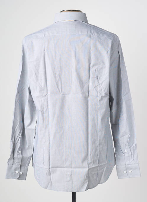 Chemise manches longues gris SEIDEN STICKER homme