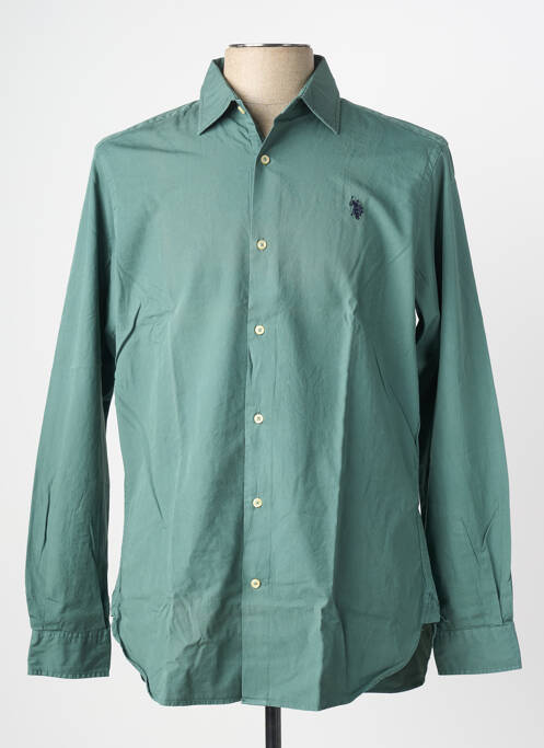 Chemise manches longues vert U.S. POLO ASSN homme