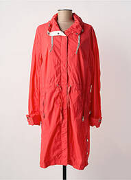 Coupe-vent poches a capuche rouge BEAUMONT femme