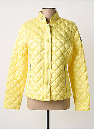Doudoune poches sans capuche jaune BEAUMONT femme
