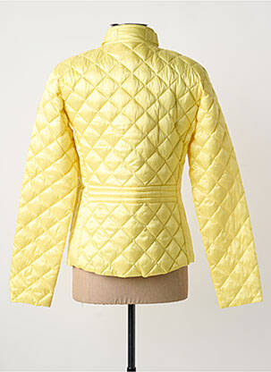Doudoune poches sans capuche jaune BEAUMONT femme