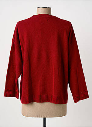 Gilet manches longues coupe cintrée rouge HARRIS WILSON femme