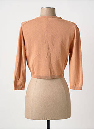 Gilet manches longues manches 3/4 orange MARIA BELLENTANI femme