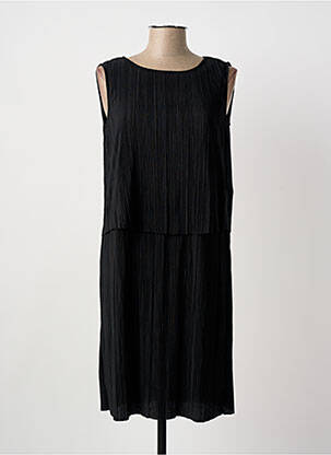 Robe mi-longue sans manche sans manche noir BETTY BARCLAY femme