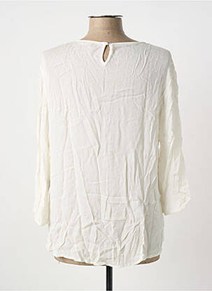 Blouse col rond manches longues blanc BETTY BARCLAY femme