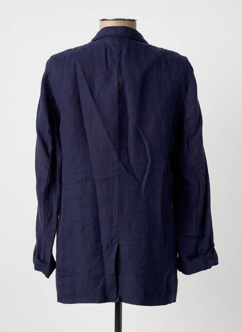 Veste casual col tailleur bleu SANDWICH femme