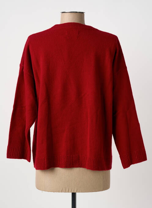 Gilet manches longues coupe cintrée rouge HARRIS WILSON femme