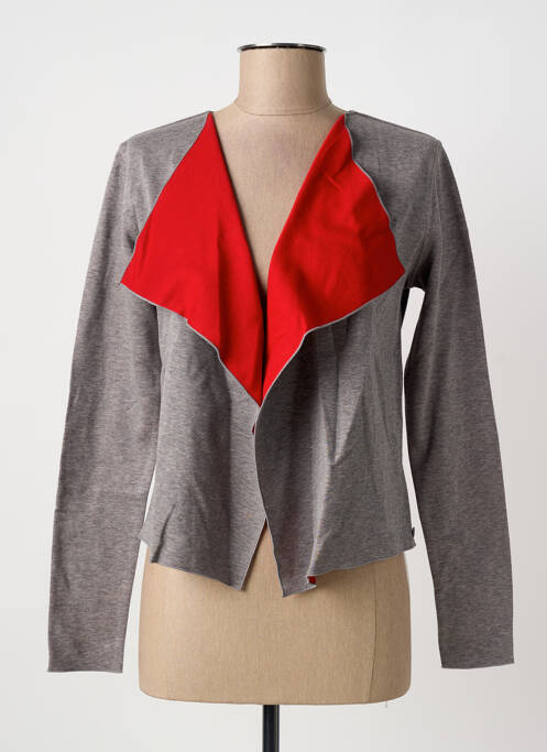 Veste casual coupe cintrée gris PENNYBLACK femme
