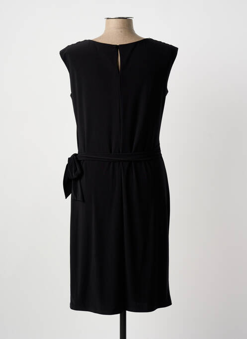 Robe mi-longue sans manche sans manche noir VERA MONT femme