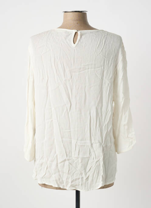 Blouse col rond manches longues blanc BETTY BARCLAY femme