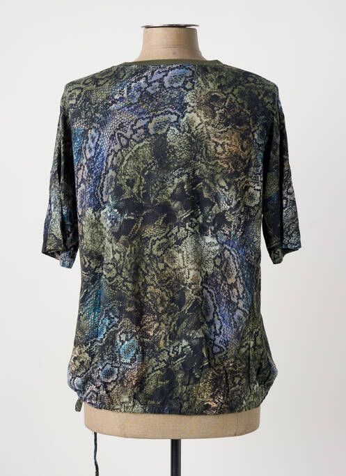 T-shirt stretch manches courtes vert BETTY BARCLAY femme