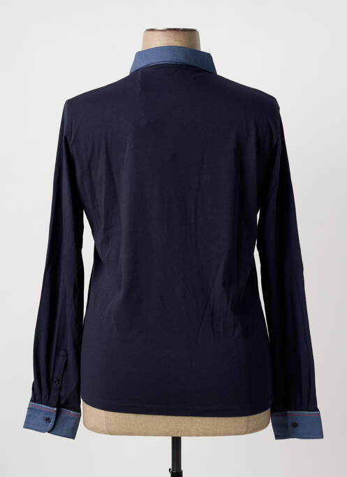 Polo bleu U.S. POLO ASSN femme