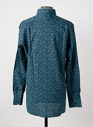 Chemise manches longues coupe cintrée bleu MARVELIS homme