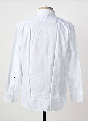Chemise manches longues imprimé fantaisie blanc SEIDEN STICKER homme