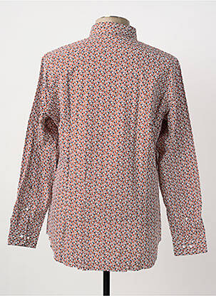 Chemise manches longues imprimé fleurs marron SEIDEN STICKER homme