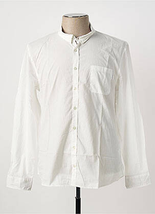 Chemise manches longues coupe cintrée blanc HARRIS WILSON homme