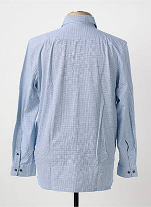Chemise manches longues imprimé fantaisie bleu MARVELIS homme
