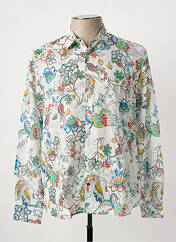 Chemise manches longues blanc LA CIBLE ROUGE homme seconde vue