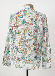 Chemise manches longues blanc LA CIBLE ROUGE homme seconde vue