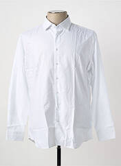 Chemise manches longues blanc SEIDEN STICKER homme seconde vue
