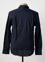 Chemise manches longues bleu LA CIBLE ROUGE homme seconde vue