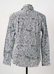 Chemise manches longues bleu LA CIBLE ROUGE homme seconde vue