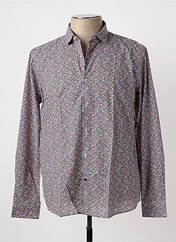 Chemise manches longues bleu LA CIBLE ROUGE homme seconde vue