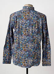 Chemise manches longues bleu LA CIBLE ROUGE homme seconde vue