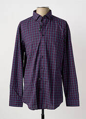 Chemise manches longues bleu SEIDEN STICKER homme seconde vue