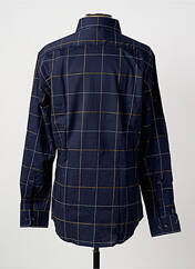 Chemise manches longues bleu SEIDEN STICKER homme seconde vue