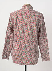 Chemise manches longues marron SEIDEN STICKER homme seconde vue