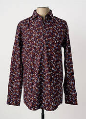 Chemise manches longues rouge SEIDEN STICKER homme seconde vue