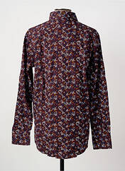 Chemise manches longues rouge SEIDEN STICKER homme seconde vue