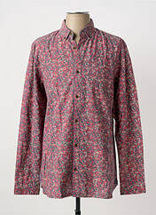 Chemise manches longues rouge TOMMY HILFIGER homme seconde vue